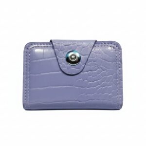 Women light purple hand purse